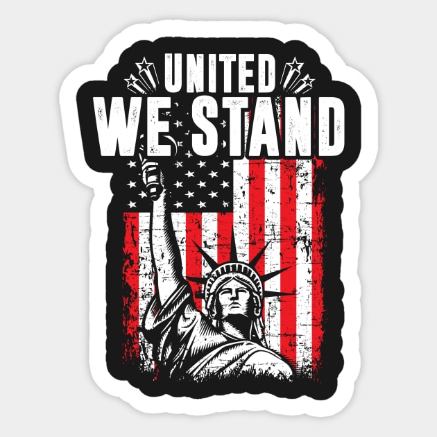 United We Stand Sticker by MaeIDesign